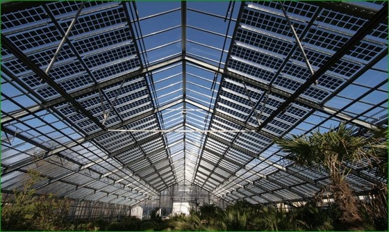 Painéis solares bifaciais aterrados Titl sistema de montagem solar de 60 graus para a planta do picovolt da grande escala