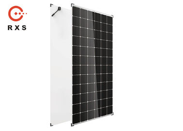 As células solares Monocrystalline da eficiência elevada, painéis 355W solares comerciais Dual vidro