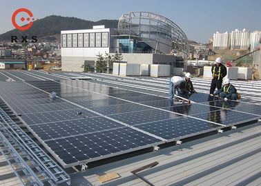 60 quilowatts no desempenho excelente do sistema solar da grade para o telhado/terra