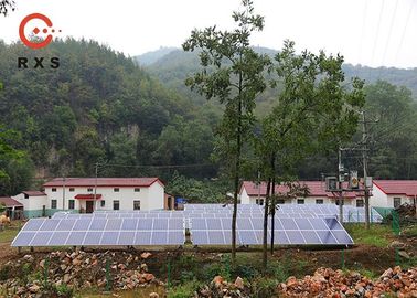 Painel solar residencial no sistema de grade, sistema das energias solares 50KW com tempo da longa vida
