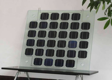 Do vidro painéis solares duplos da transparência BIPV semi com controlador inteligente
