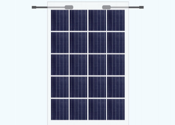 A construção 105W bifacial integrou os módulos solares Monocrystalline dos painéis solares de BIPV