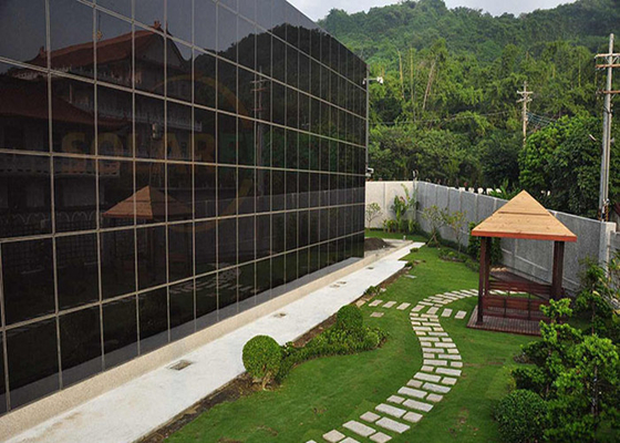 A construção de BIPV integrou os painéis que solares Photovoltaics parte centrais elétricas fotovoltaicos