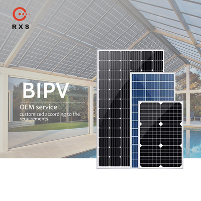 Painéis solares transparentes impermeáveis 280W da eficiência elevada BIPV com quadro protetor