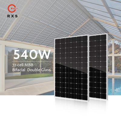 Painéis solares transparentes impermeáveis 280W da eficiência elevada BIPV com quadro protetor