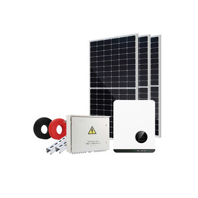 5KW 10KW 20KW no equipamento de energias solares residencial do painel solar de sistema solar da grade