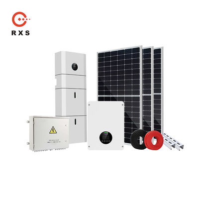 Casa completa fora do sistema 5kw do painel de energias solares da grade