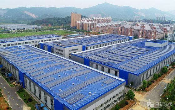 Telhado de Cabo Aeroespacial Geração de Energia Fotovoltaica em Rede Sistema Solar 2MW