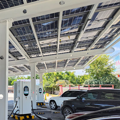 Módulo BIPV da estação de carregamento solar de carro para autoestrada Sistema de garagem solar